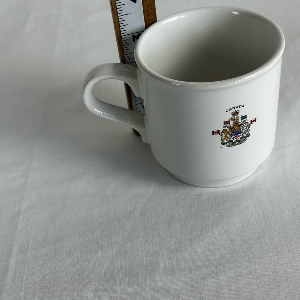 Canada Flag Mug - White and Red, The Mug is a Souvenir Item Ceramic - Picture 9 of 15